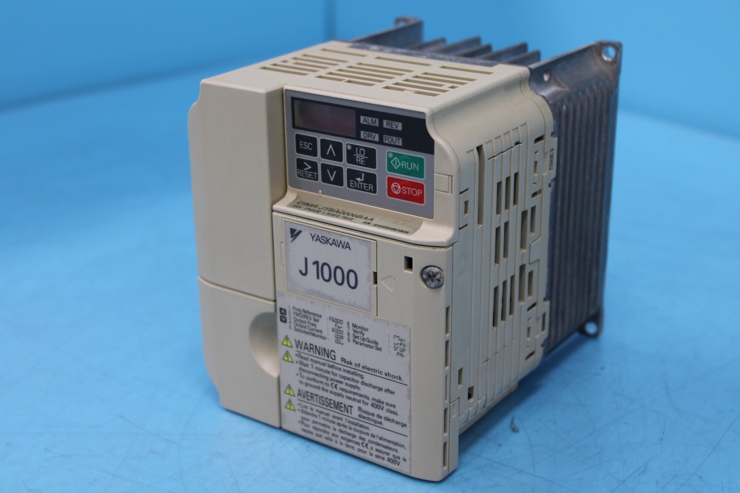 YASKAWA INVERTER CIMR-JTBA0006BAA 1.1KW/0.75KW, Free Expedited Shipping