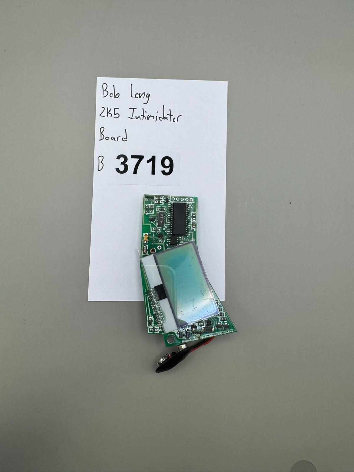 Bob Long 2K5 Intimidator Board
