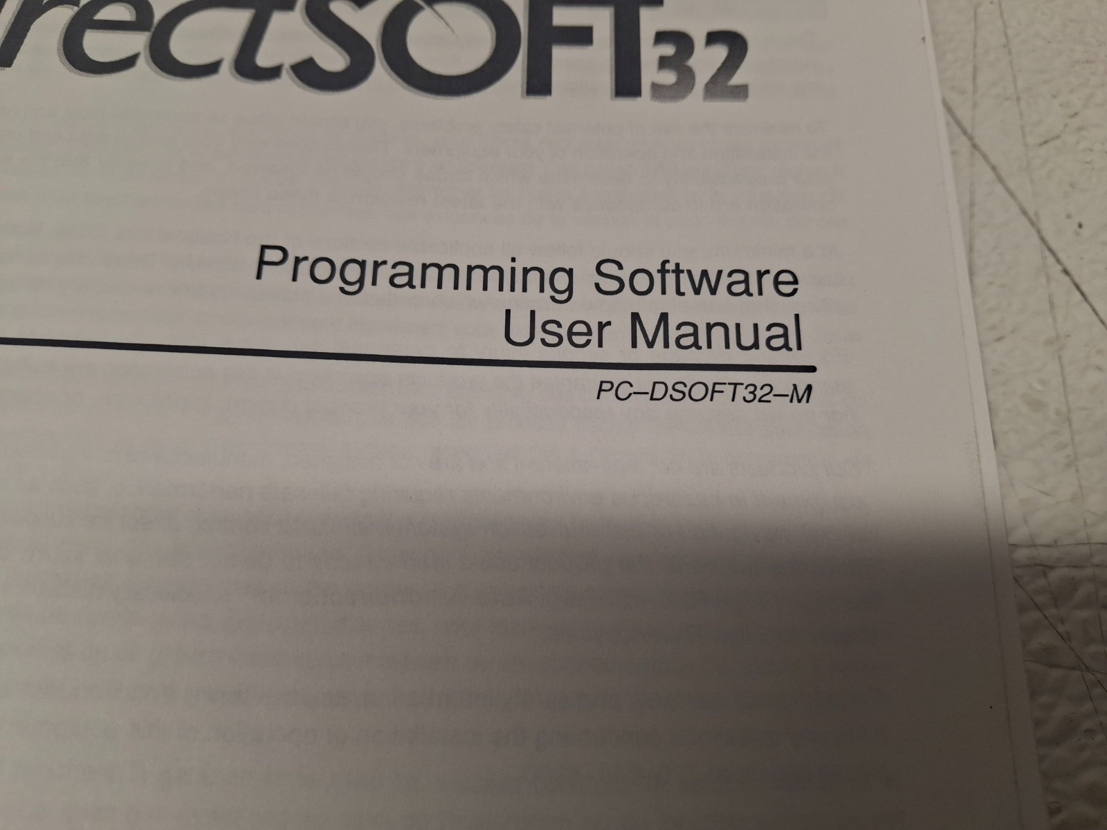 DirectSoft FT32 Programming Software User Manual and Quick Start Guide w Disc
