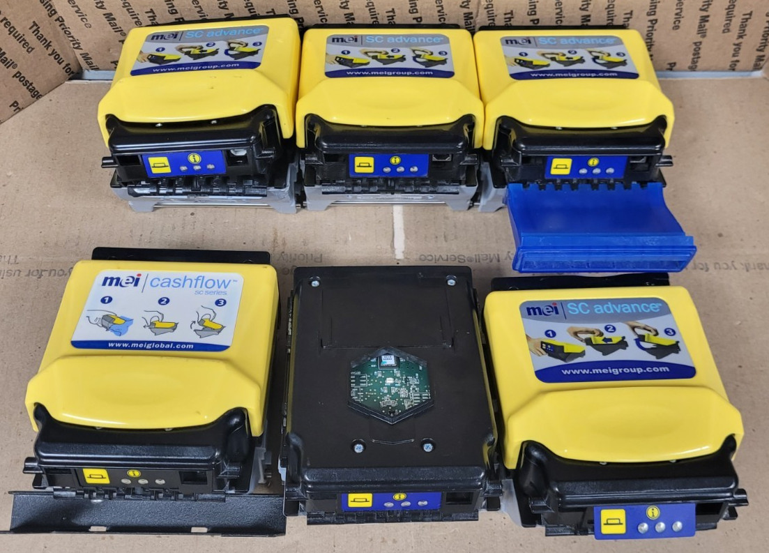 (X6) MEI Cashflow & SC Advance Series Bill Acceptor Validator (BROKEN)