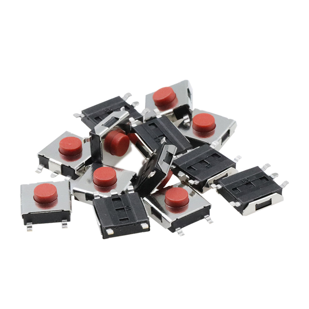 10 pieces microswitch push button push switch 6x6x3.1mm