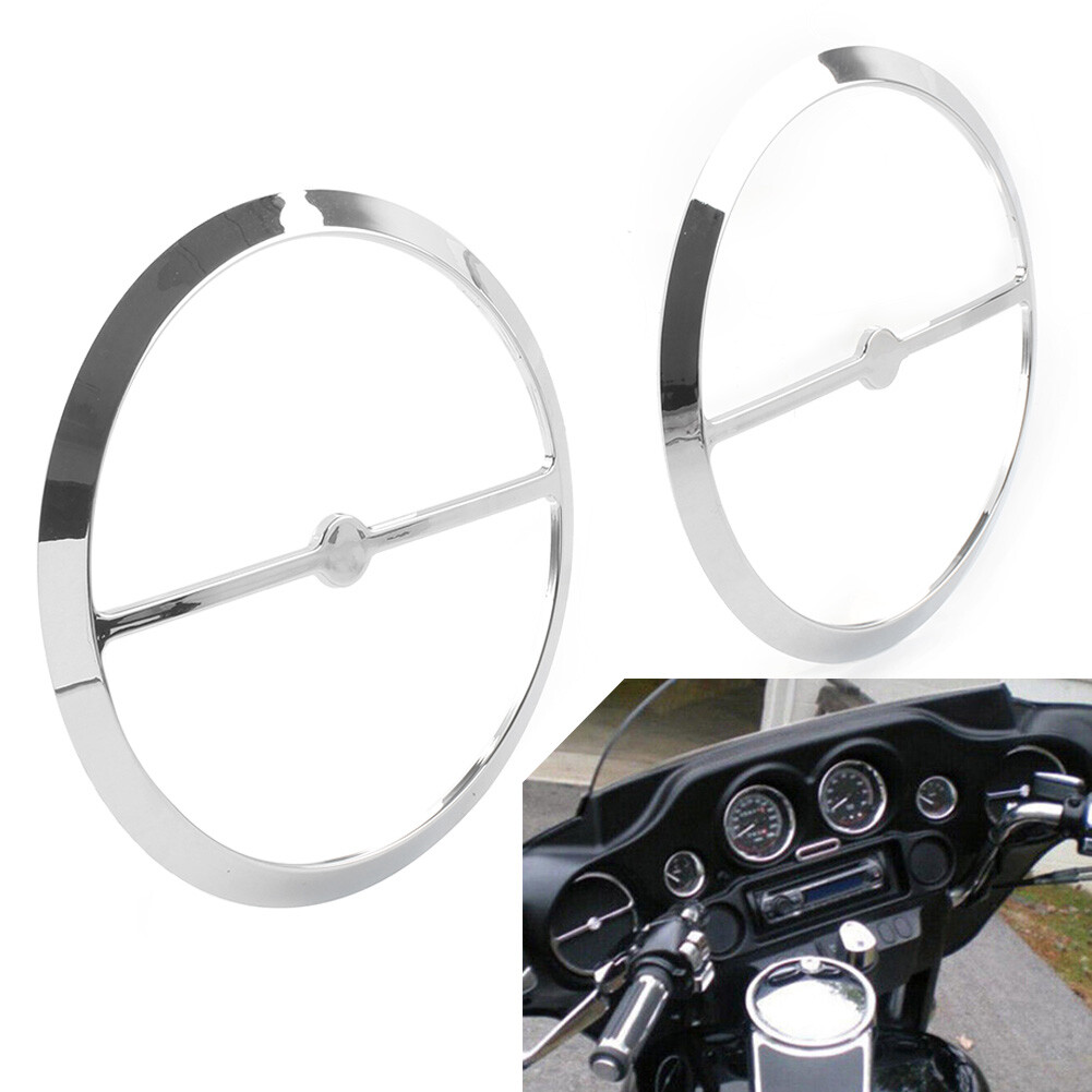 Speaker Inner Fairing Cover Trim Grill Fit Harley Electra Tri Street Glide FLHX