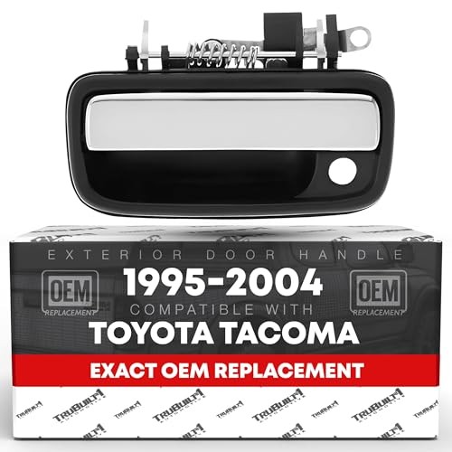 Exterior Replacement - Compatible with 1995-2004 Front Driver Door Handle