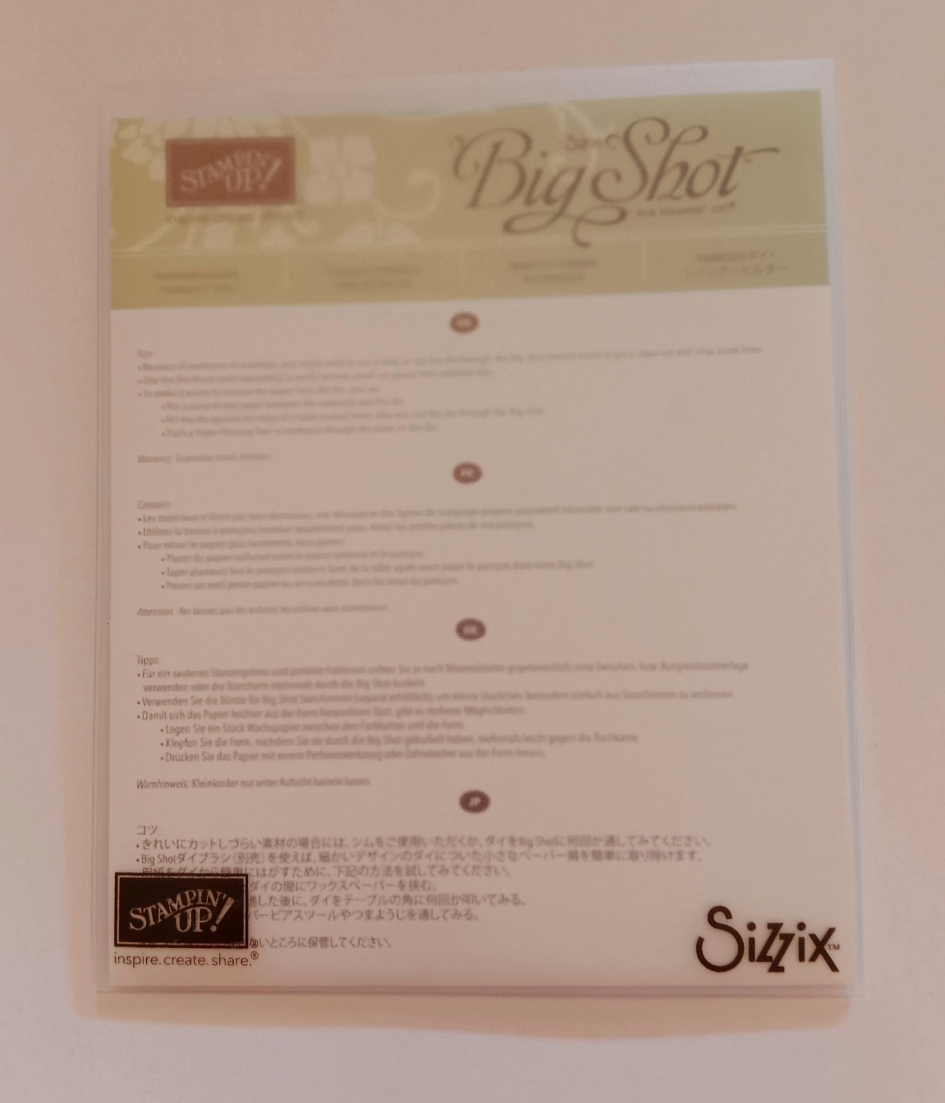 Stampin' Up "Rainbow Builder" Sizzix Framelits Die Set NEW