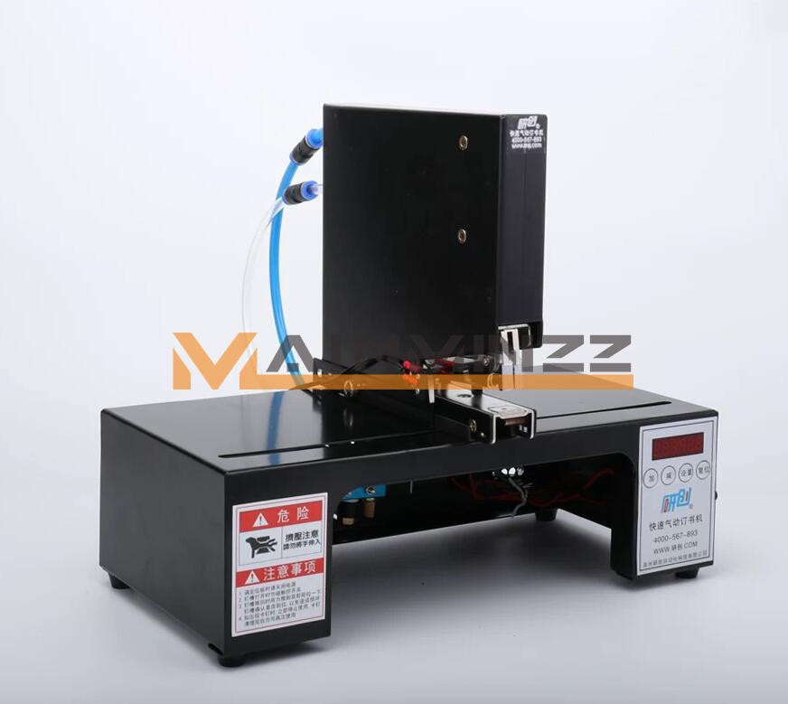 Single-head Head Automatic Electric Stapler Pneumatic Binding Machine 110V/220V