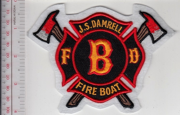 Fire Boat Massachusetts Boston Fire Dep John S. Damrell Fireboat NO TARIFF