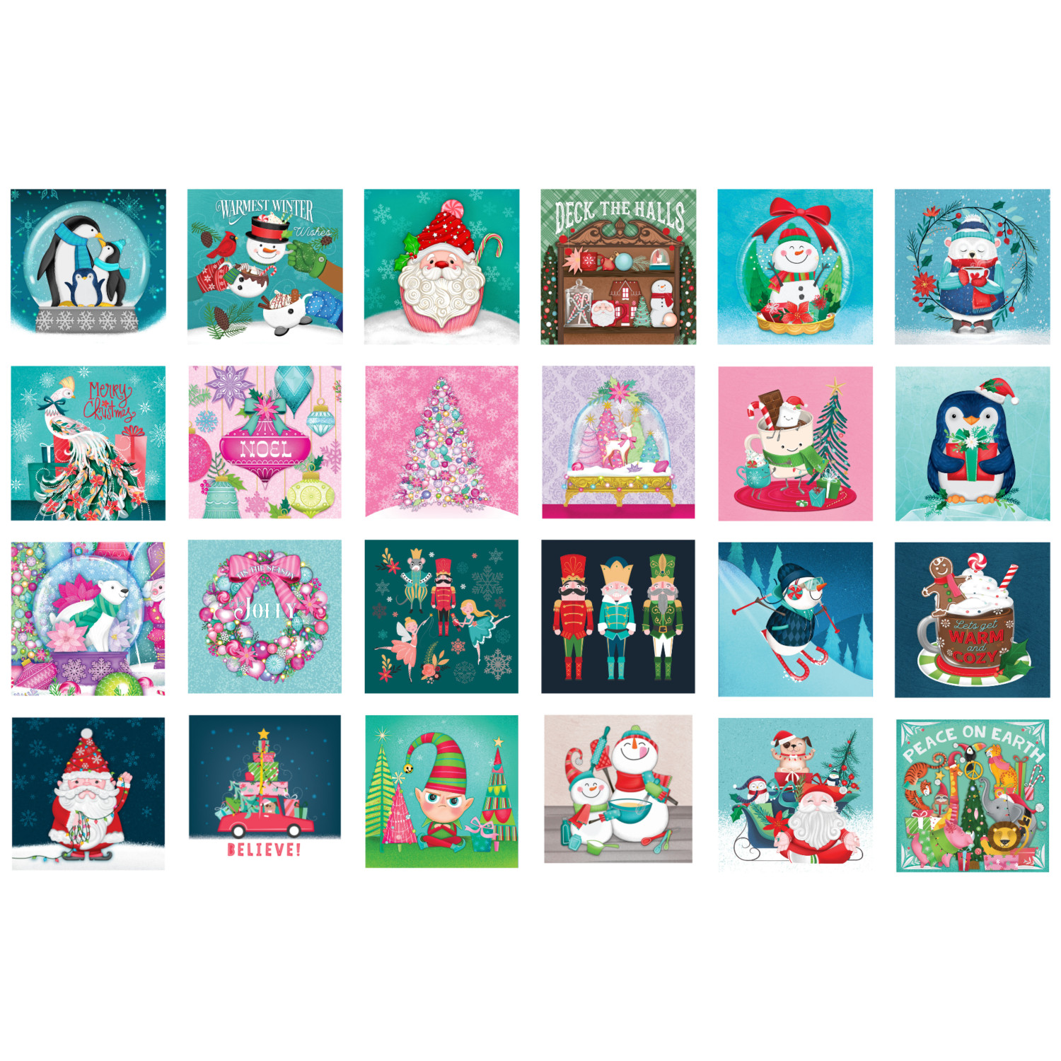 Holiday Advent Calendar Jigsaw Puzzle - Christmas