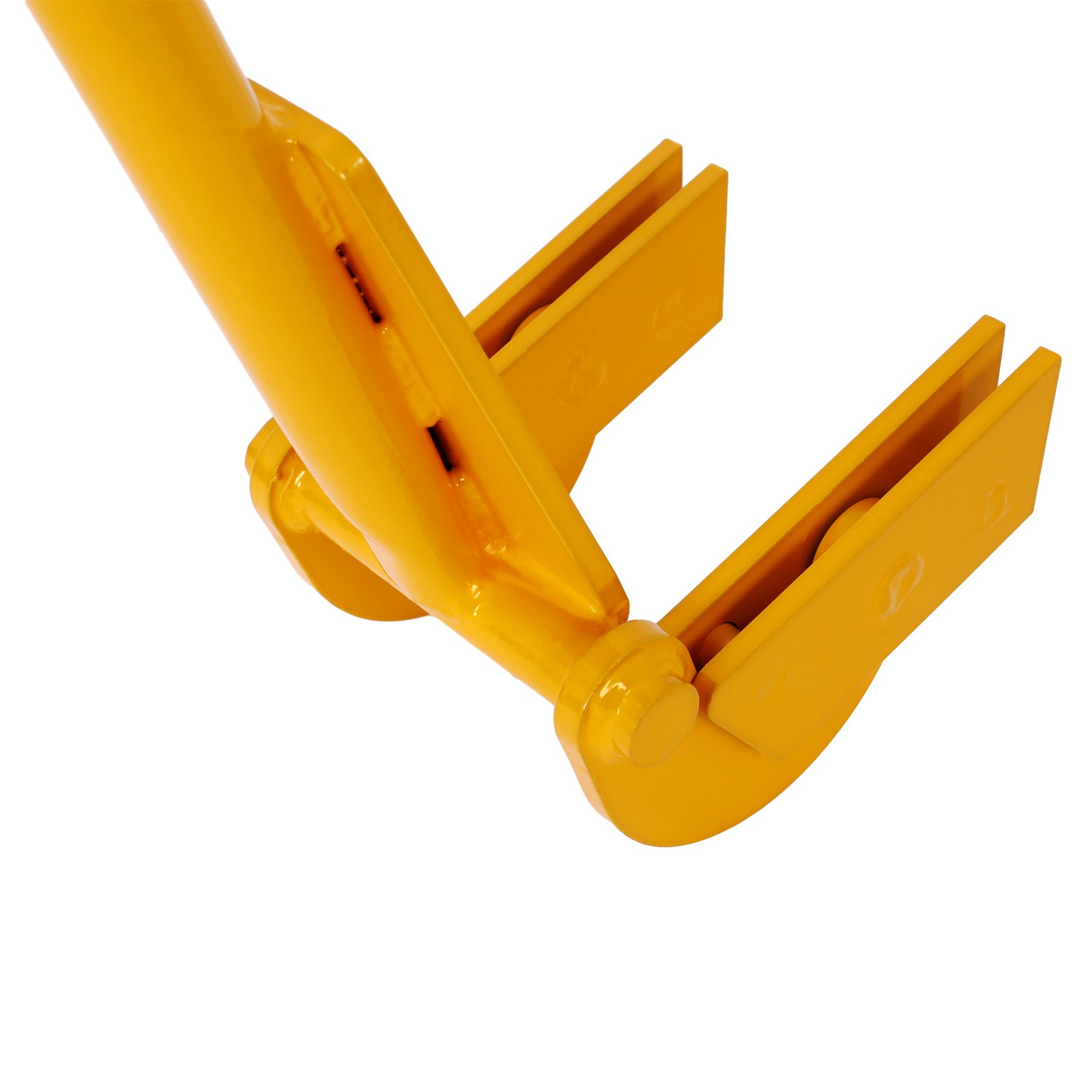Pallet Buster Tool 43" Long Handle Pry Bar Deck Board Removal Yellow