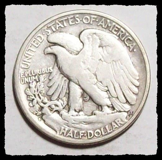 1921-S WALKING LIBERTY HALF DOLLAR TOUGH DATE Solid Fine #36D37 .900 Silver