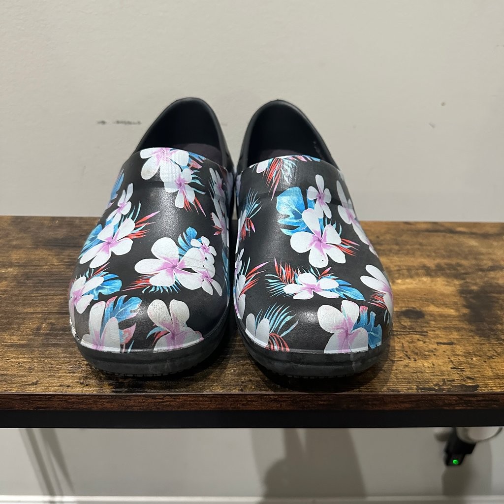 Dansko Professional Floral - Black Multicolor