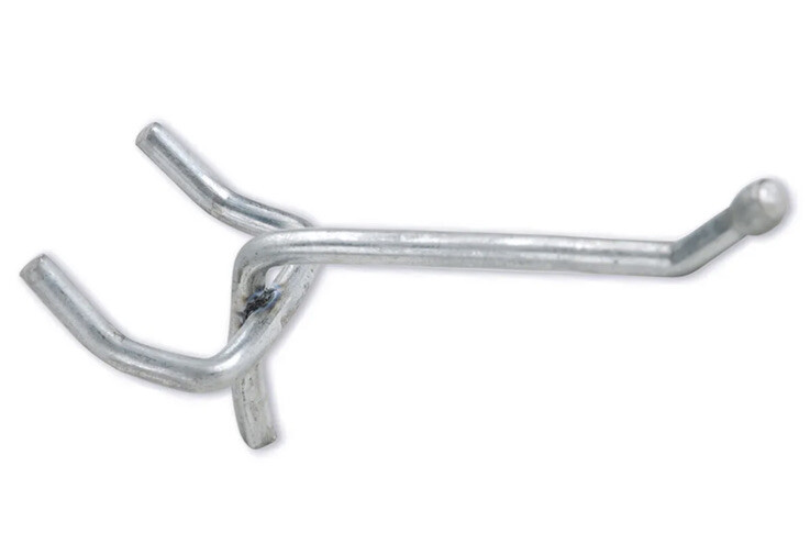 Southern Imperial R212S Standard-Duty Peg Hook 1/8” x 2", Silver, 100 Pack