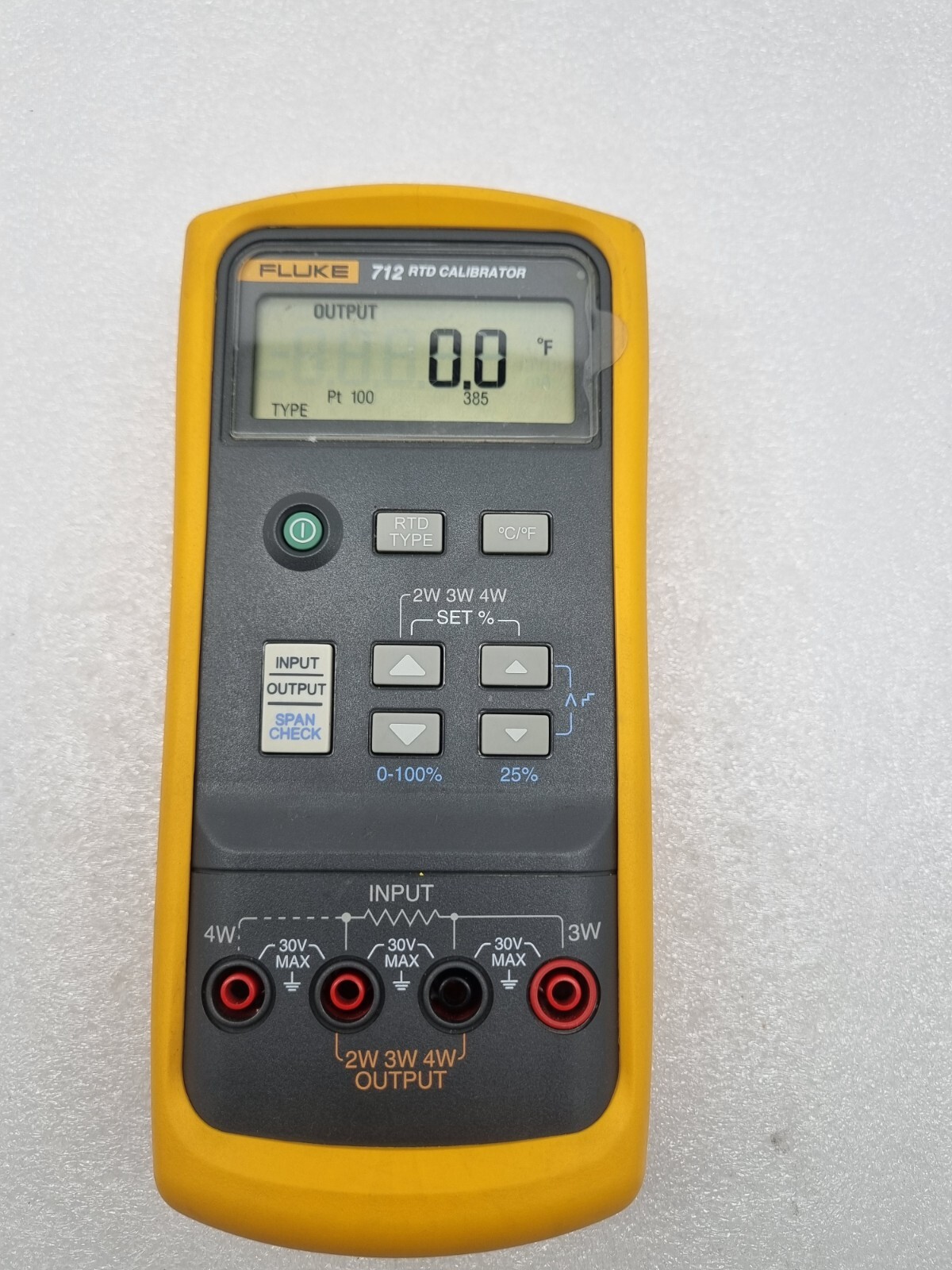 FLUKE 712 RTD PROCESS CALIBRATOR FREE FAST SHIP