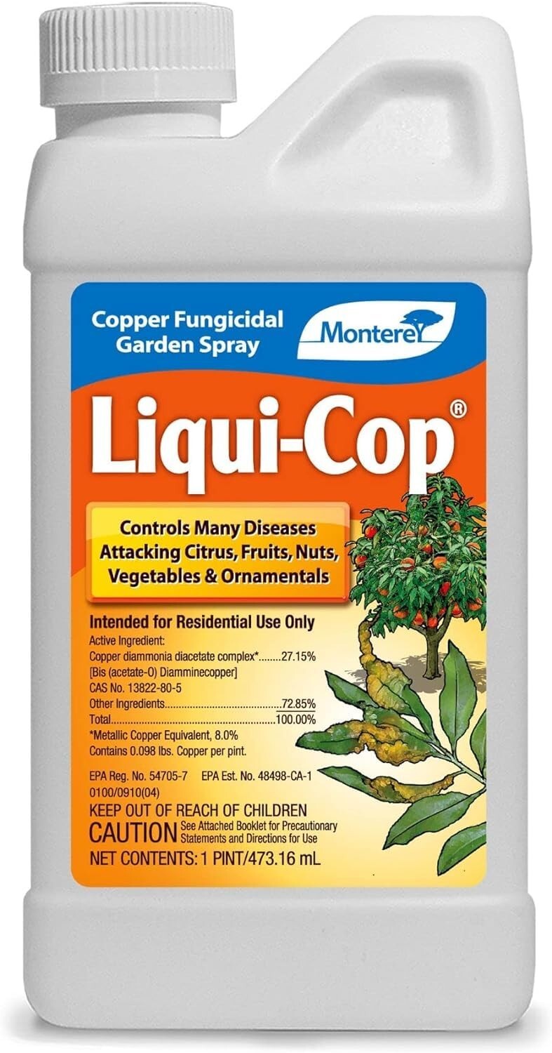 Monterey LG3104 Liqui-Cop Liquid Copper Garden Fungicide & Disease Preventer