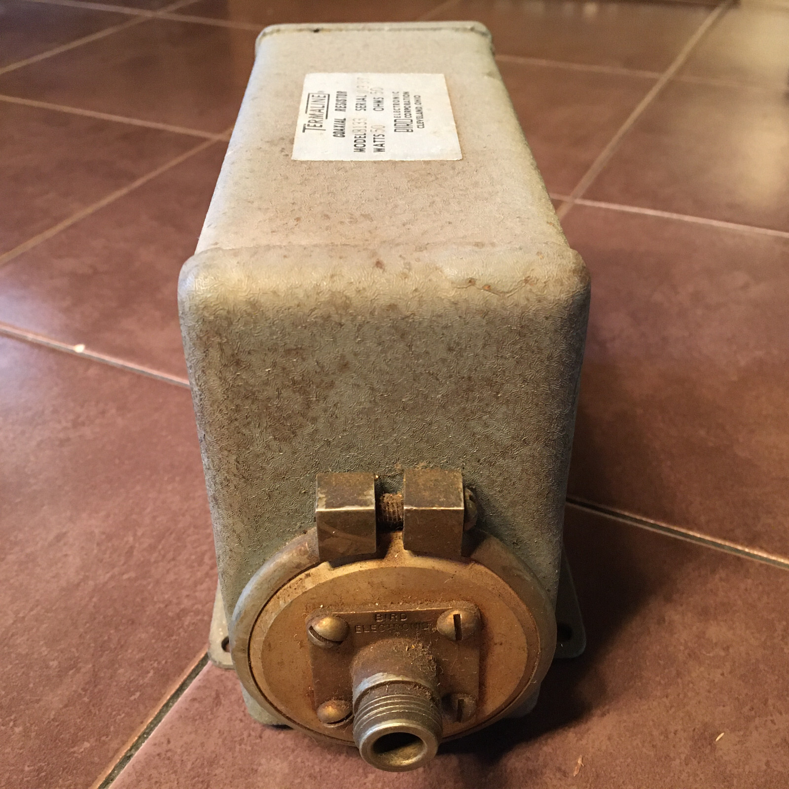 Bird Model 8133 Termaline 50-Watt Dummy Load, 50 ohm.