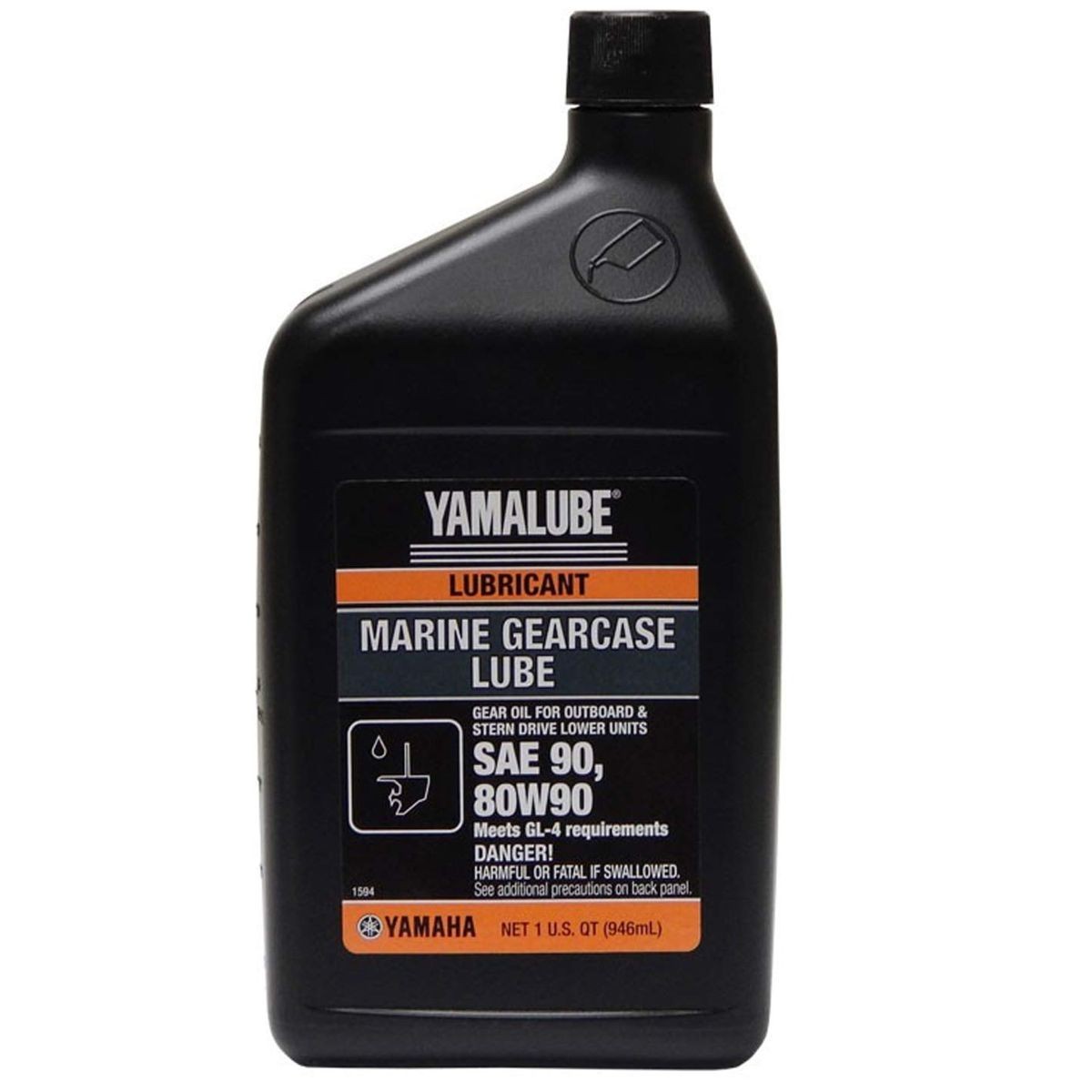 Yamaha Marine Outboard Yamalube Quart Gear Case Lube SAE 80W90 ACC-GEARL-UB-QT