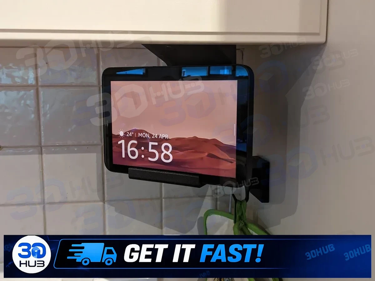 Echo Show 8 Under Cabinet Holder Mount Bracket