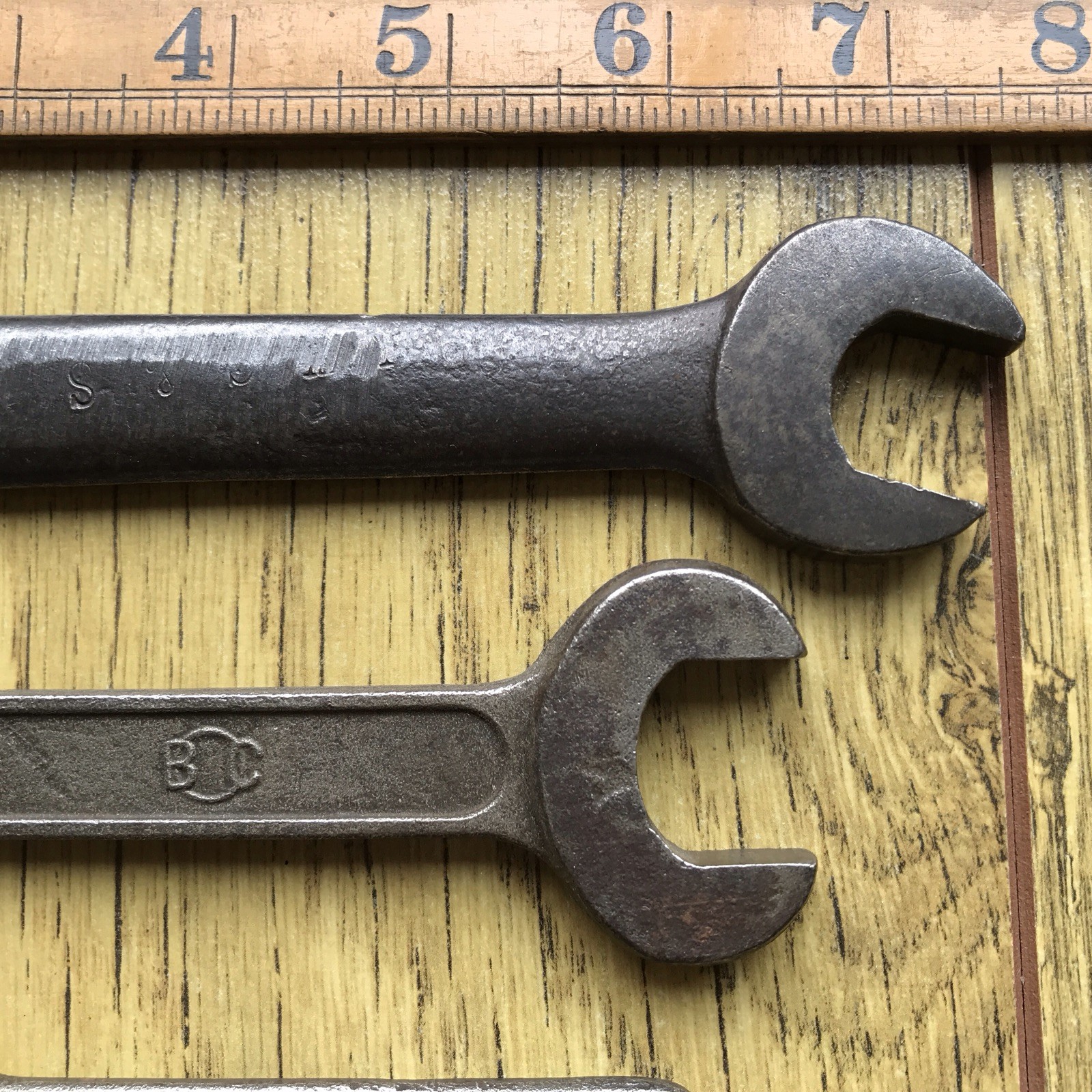 4 Vintage BOC Spanners Collectible.
