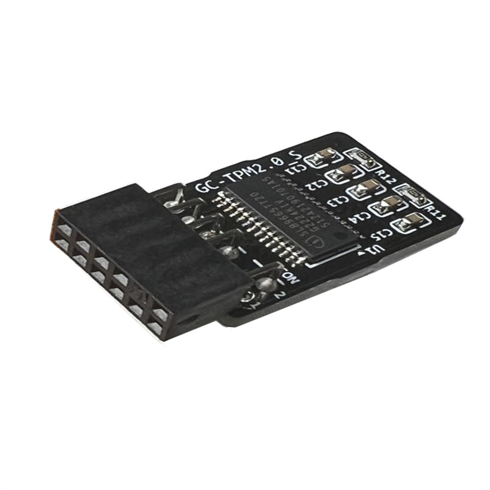 1PCS 2.0 TPM Module For GIGABYTE Motherboards GC-TPM2.0_S TPM Module 12 Pin 12-1
