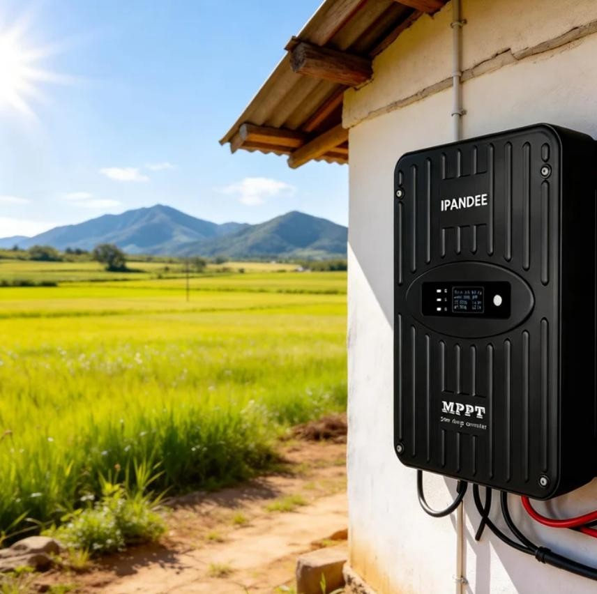60A MPPT 12V/24V Auto Solar Charge Controller 200VDC Input Solar Panel Regulator