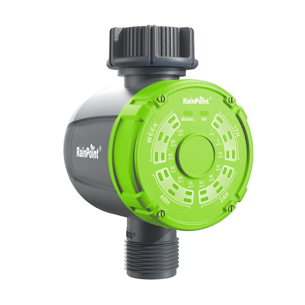 RAINPOINT Water Timer for Garden Hose - Smart Hose Timer Irrigation System for G