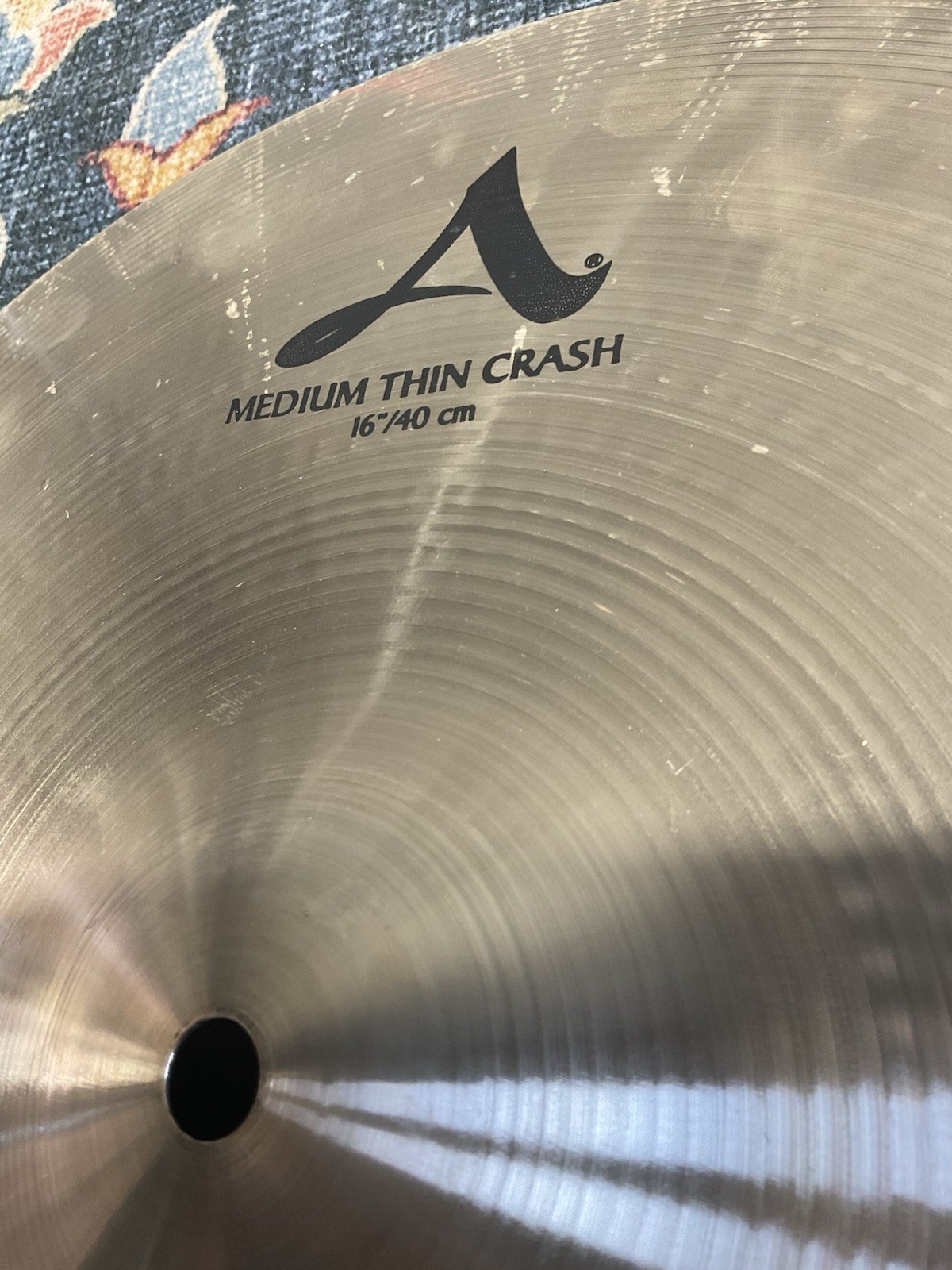 Zildjian 16” Medium Thin Crash Cymbal (SUMMERFEST)