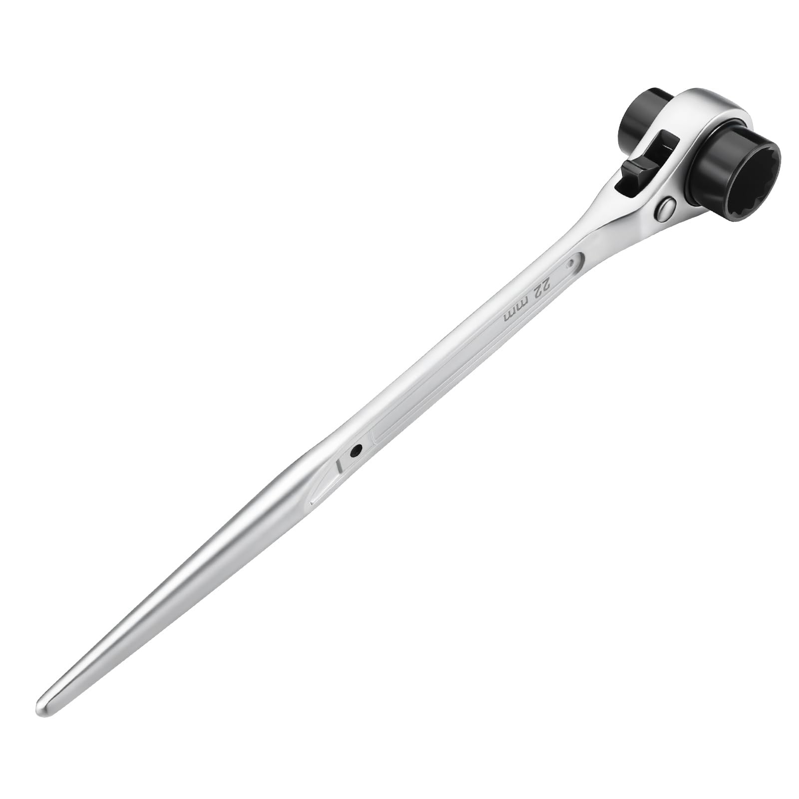 Double Socket Ratchet Wrench Vanadium 19x22mm 3/4x7/8 Scaffold Wrench Double ...