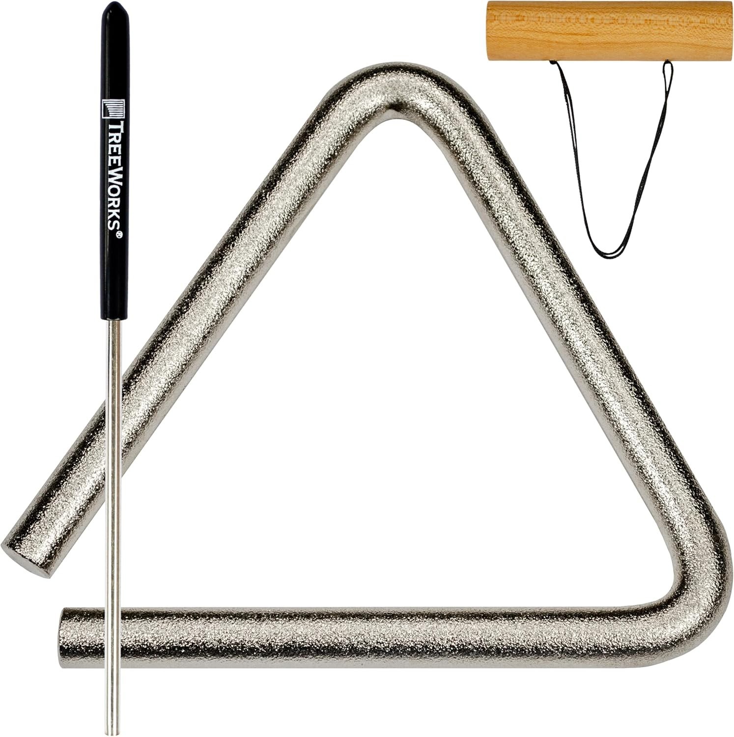 Professional 6" Triangle Percussion Instrument Set