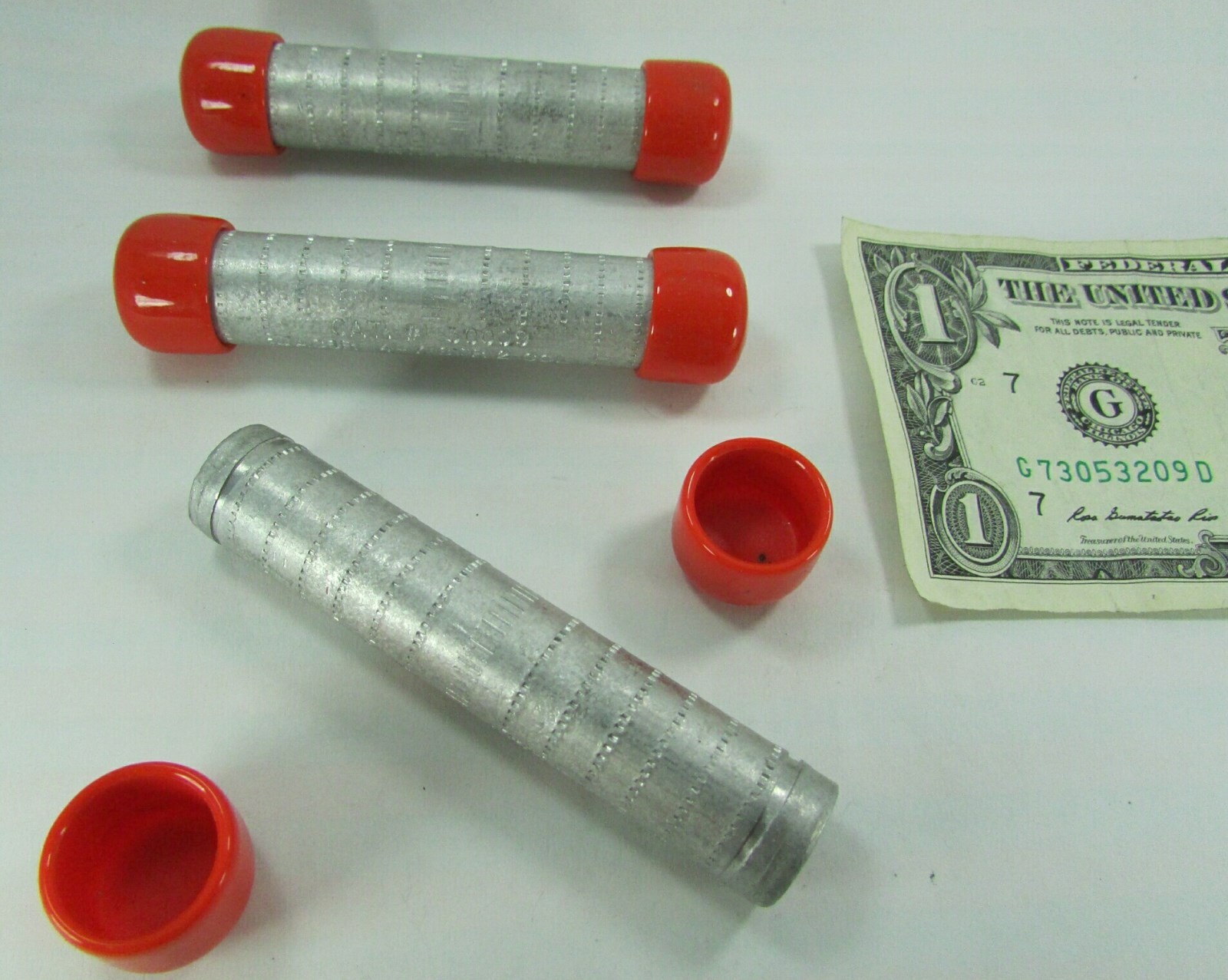 Lot 3 Eaton Crimp Connector Aluminum Sleeves 4-7 AWG Strand 4AWG ACSR 2AWG Solid