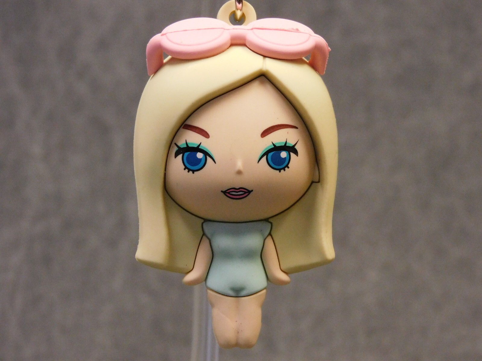 Barbie NEW * Malibu Barbie Clip * Blind Bag Figural Key Chain Series 2 Monogram
