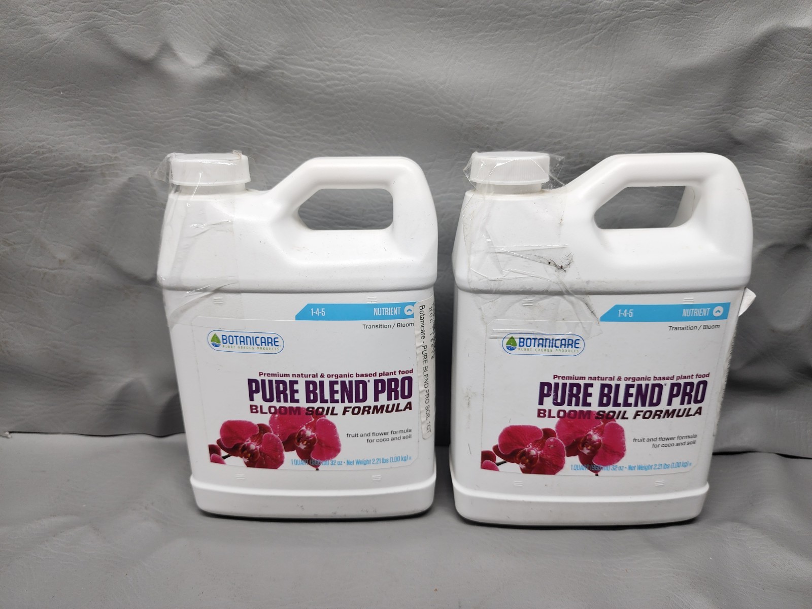 Lot of 2 - Botanicare Pureblend Pro Soil Bloom Quart