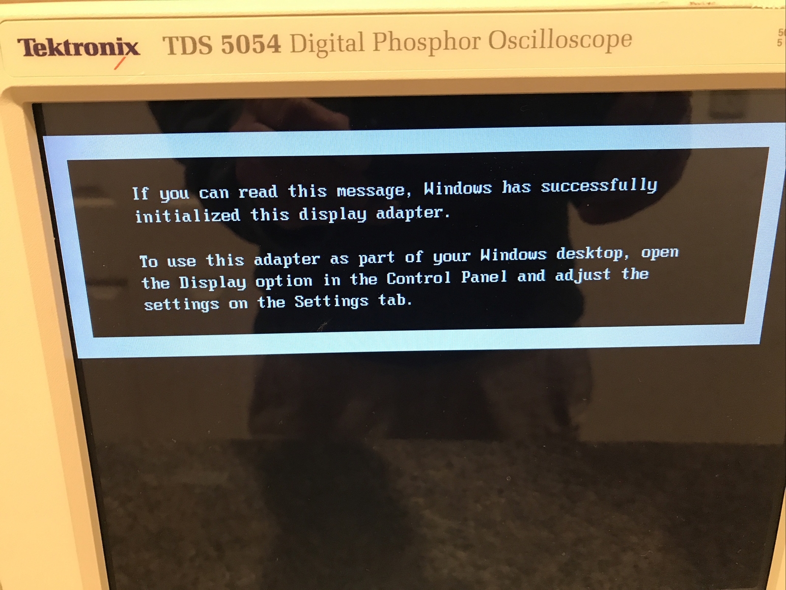 TEKTRONIX TDS5054 PHOSPHOR OSCILLISCOPE