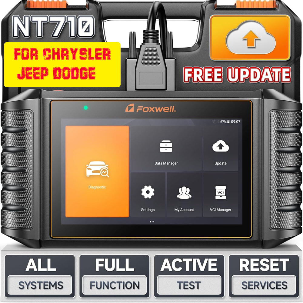 Foxwell NT710 For Chrysler Dodge Jeep Bidirectional OBD2 Scanner Diagnostic Tool