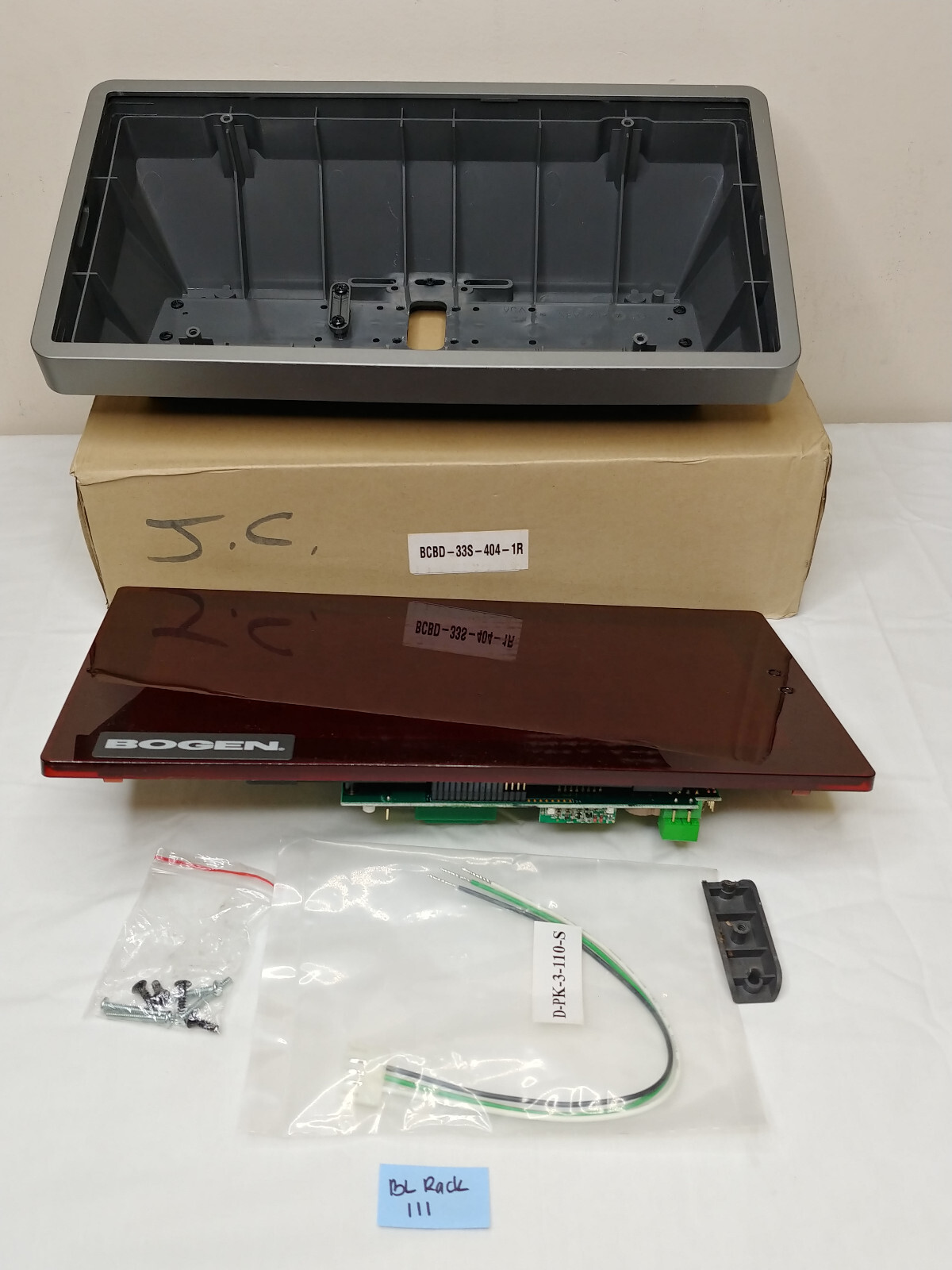 Bogen BCBD-33S-404-1R Clock *Read Description*