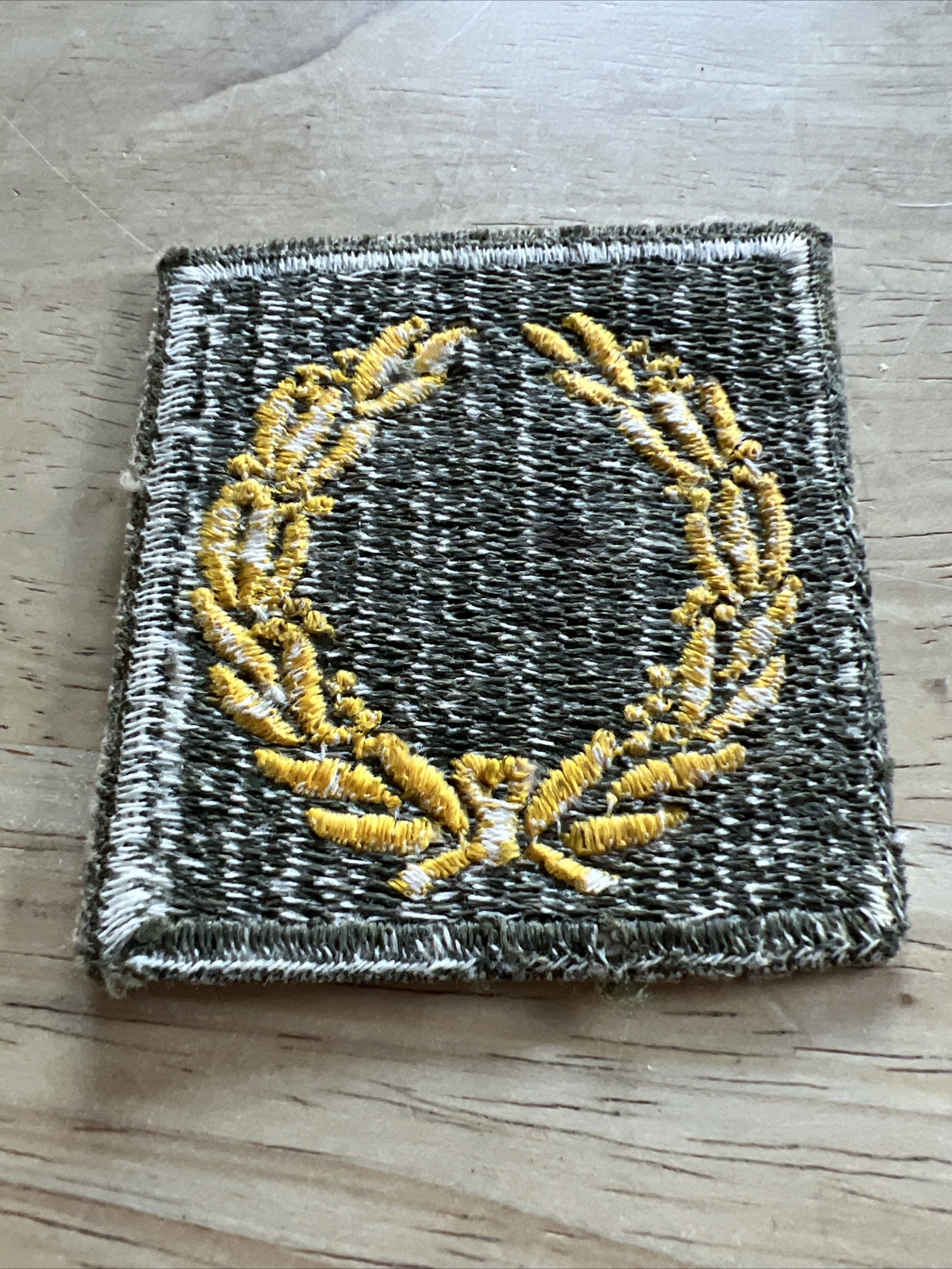 WW-2 Army Meritorious Service Unit Patch Original WREATH.