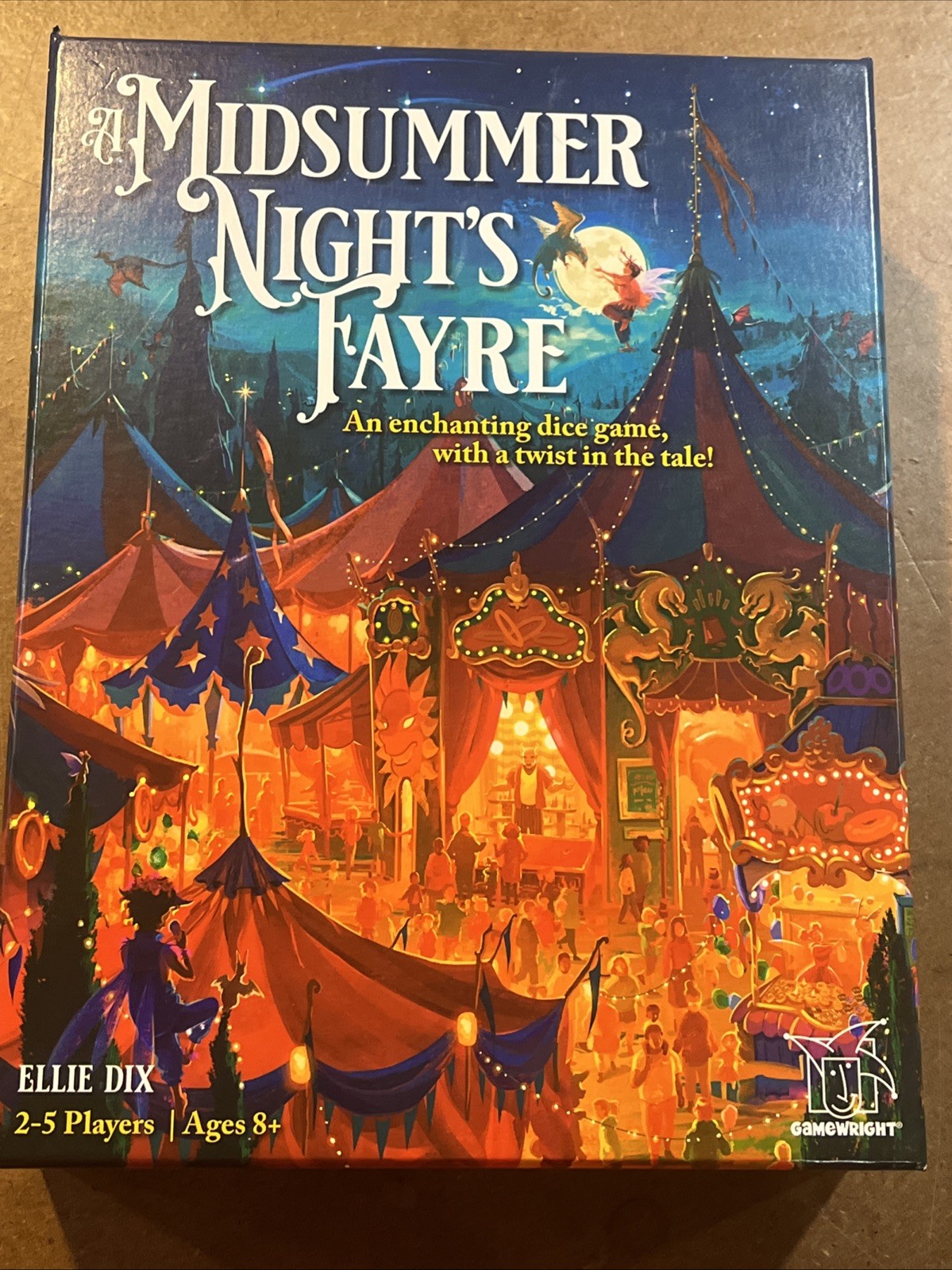 A Midsummer Night's Fayre An Enchanting Dice Game With A Twist New Gamewright