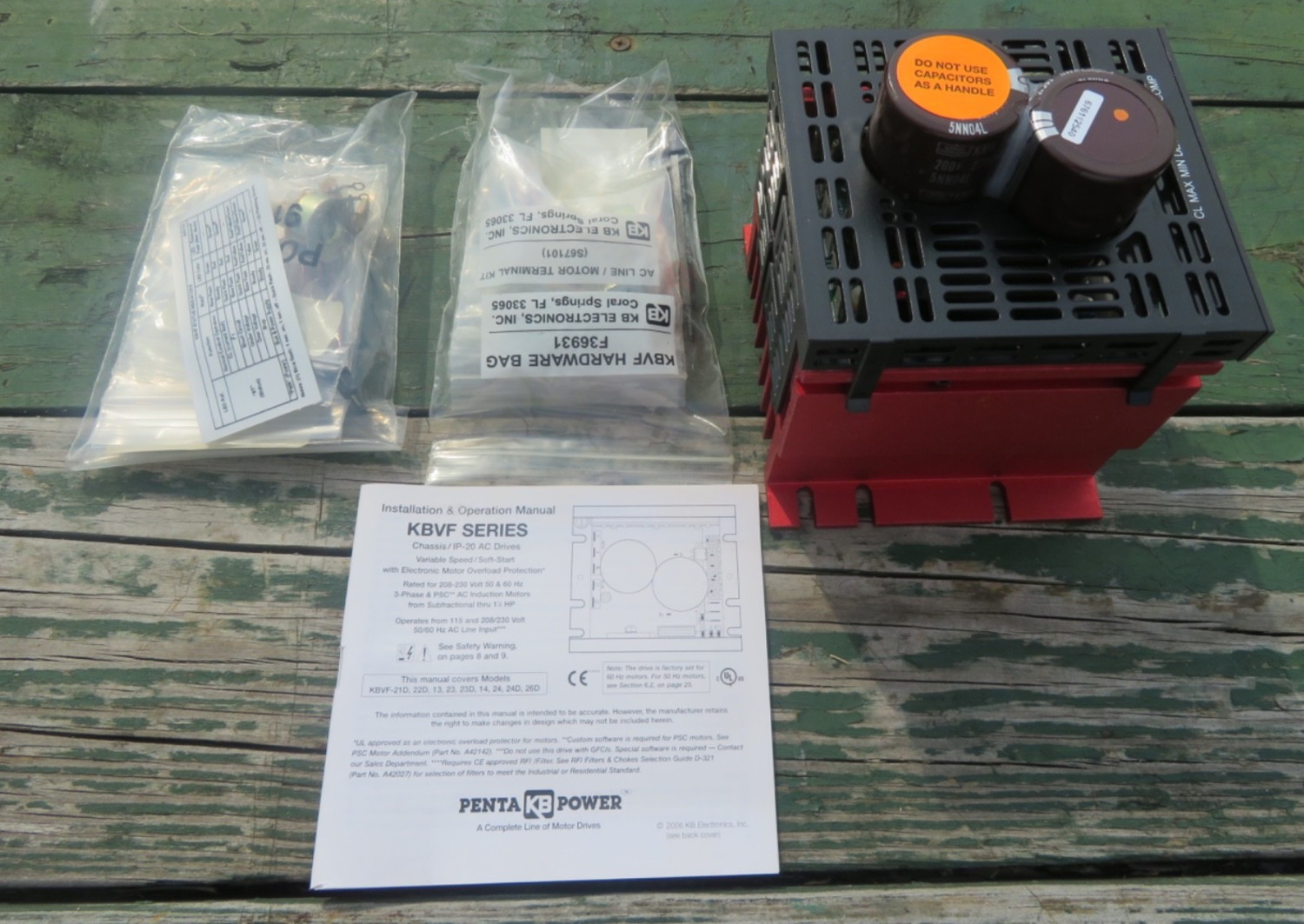 KB Electronics KBVF-14 Variable Frequency AC Drive Motor Speed Control