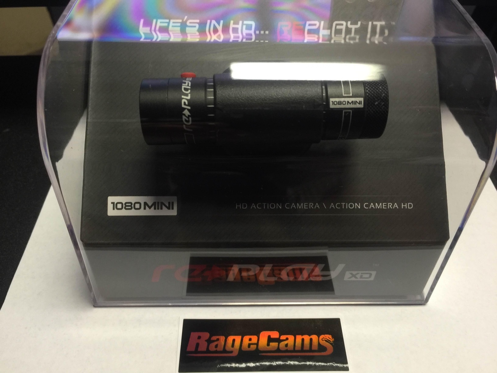 Replay Mini Camera 1080p HD Action Sport Helmet Lipstick Bullet Tube Cam+32GB SD