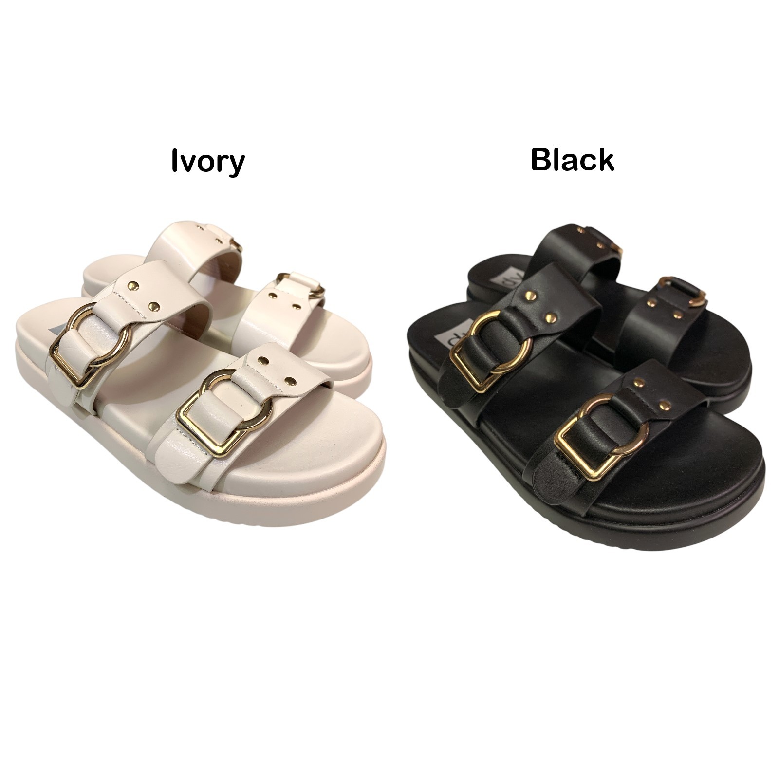 DV Dolce Vita Women's Lightweight Slip-On Unique Sandal