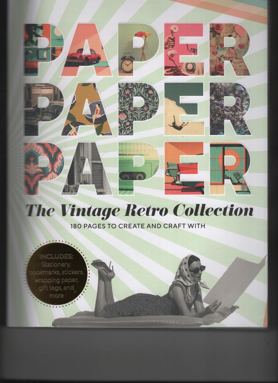 PAPER PAPER PAPER VINTAGE RETRO COLLECTION BOOK FOR PAPER LOVERS DESKCHAIR PRESS