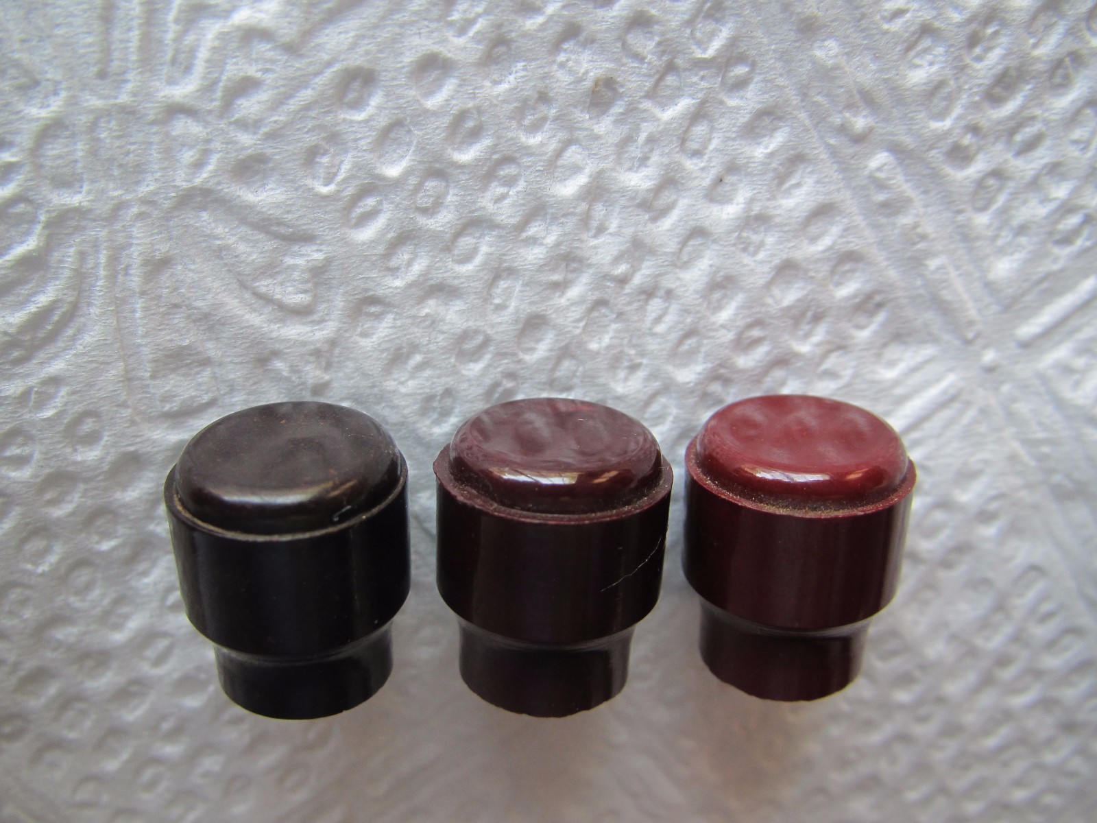 DAKAWARE DAKA WARE OX-BLOOD COLOR for FENDER TELECASTER  GUITAR  KNOB  K1#1