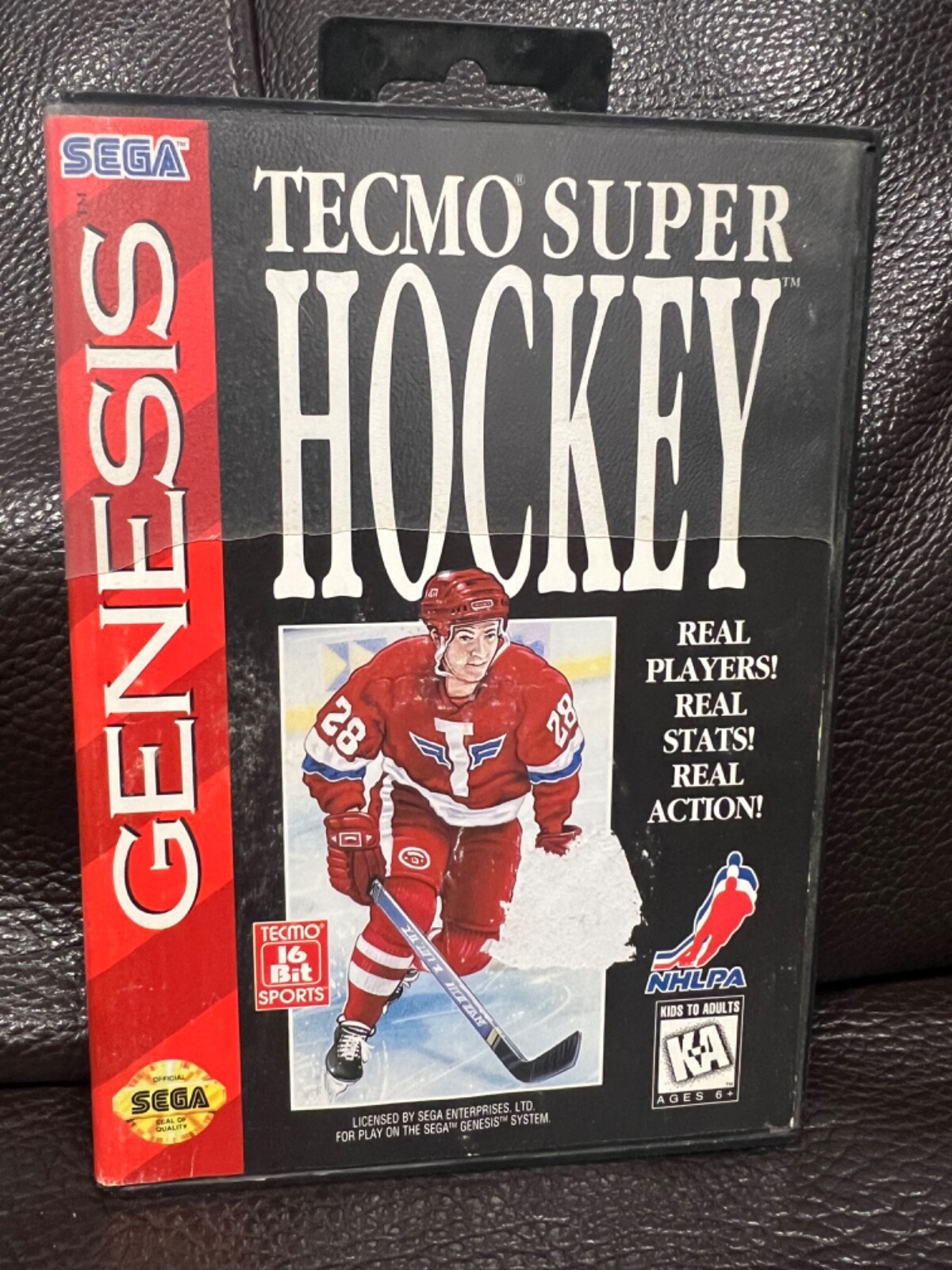 Sega Genesis Tecmo Super Hockey