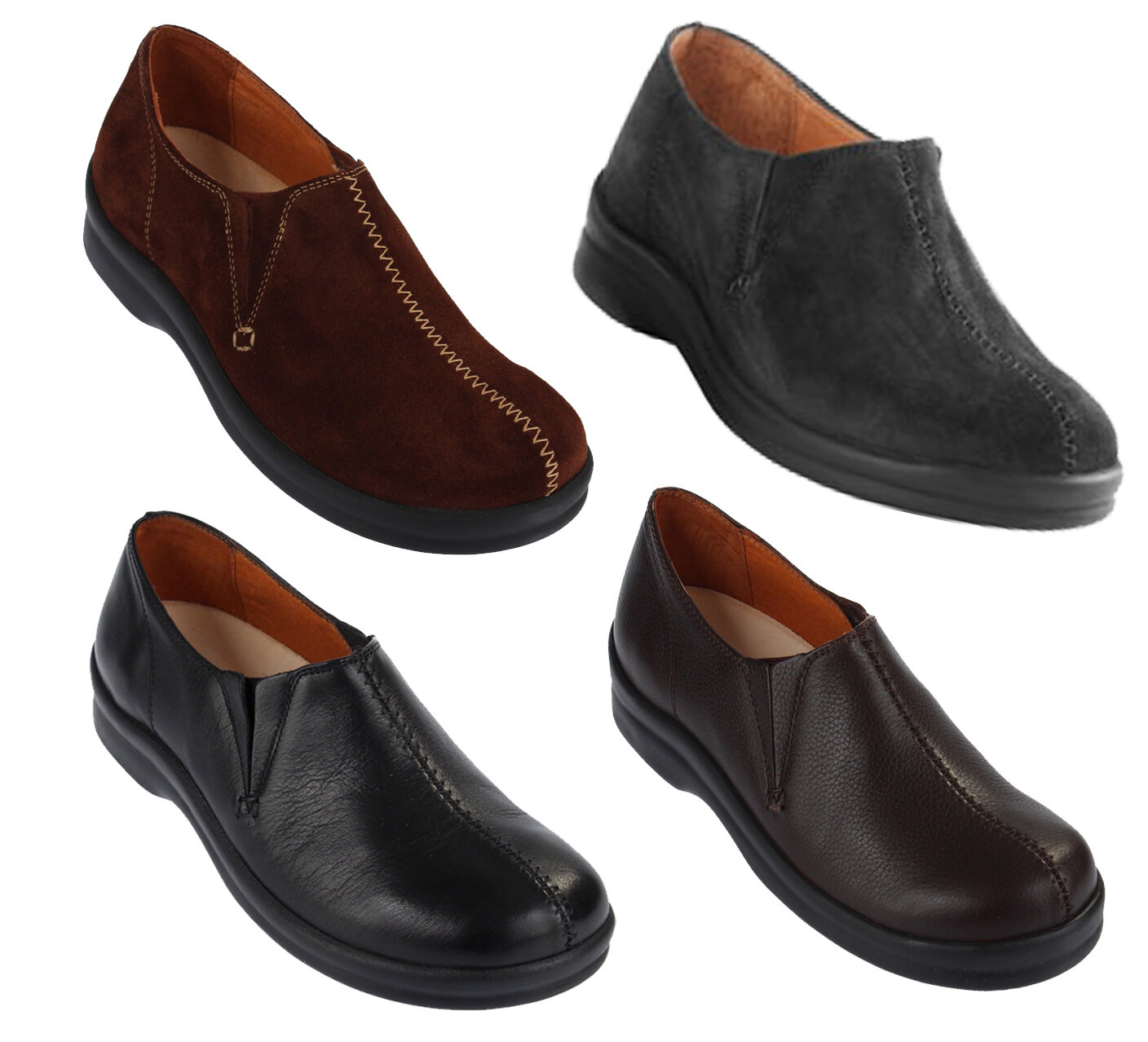 Footprints by Birkenstock Cambria Women's Leather Slip On Shoes