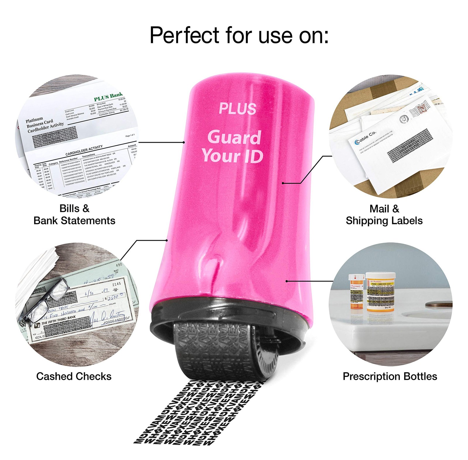 Guard Your ID Advanced Security Roller 2.0 Identity Theft Prevention Stamping...