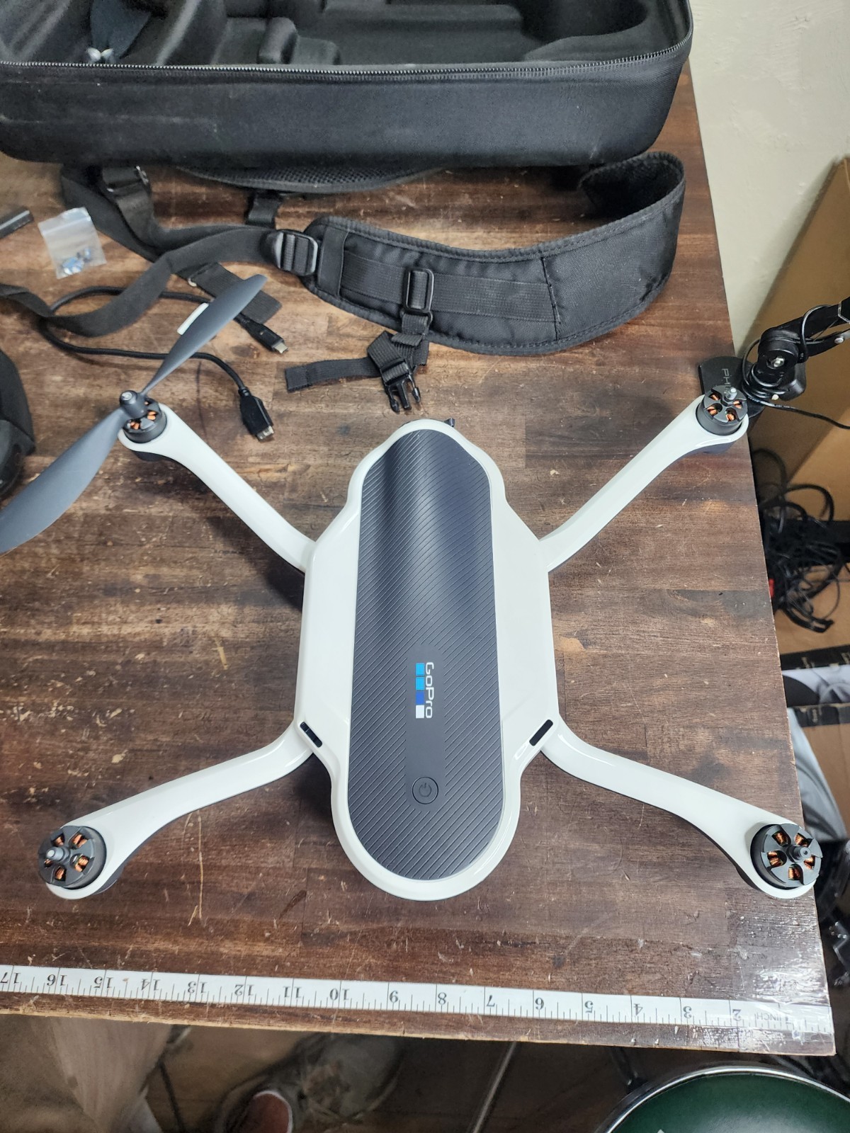 GoPro Karma Drone UNTESTED NEEDS A COUPLE THINGS powers On And Remote Works