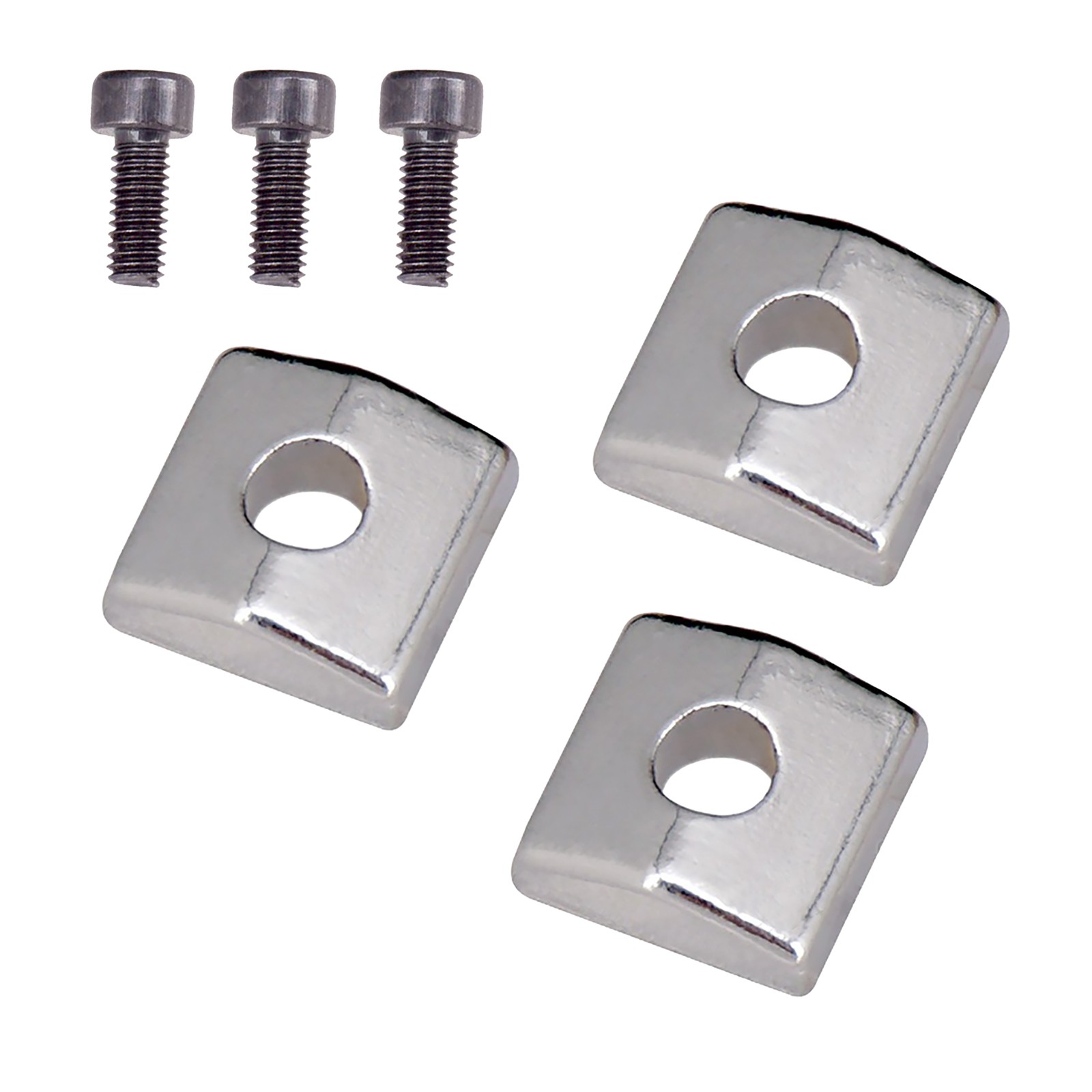 Nut Block Clamp & Screws Kit For Electric Guitar Tremolo Bridge Strings Locking