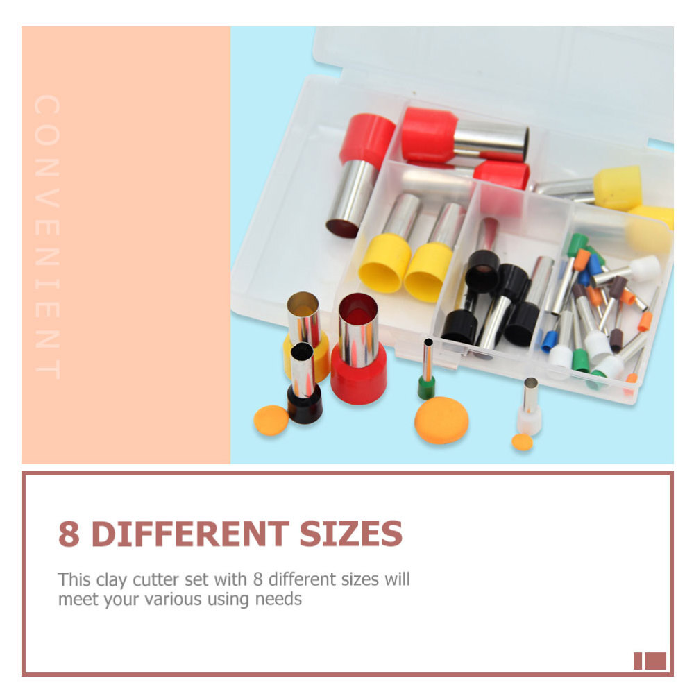 40PCS Polymer Cutters Ceramic Carving Tool Metal Clay Set Clay Modelling Tools