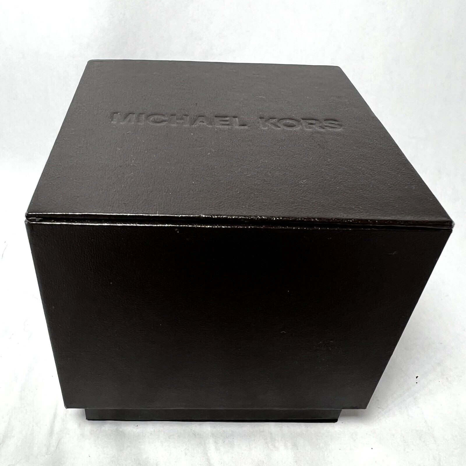 NEW Michael Kors Watch Box w/Felt Lining 3.5" By 3.5" N606