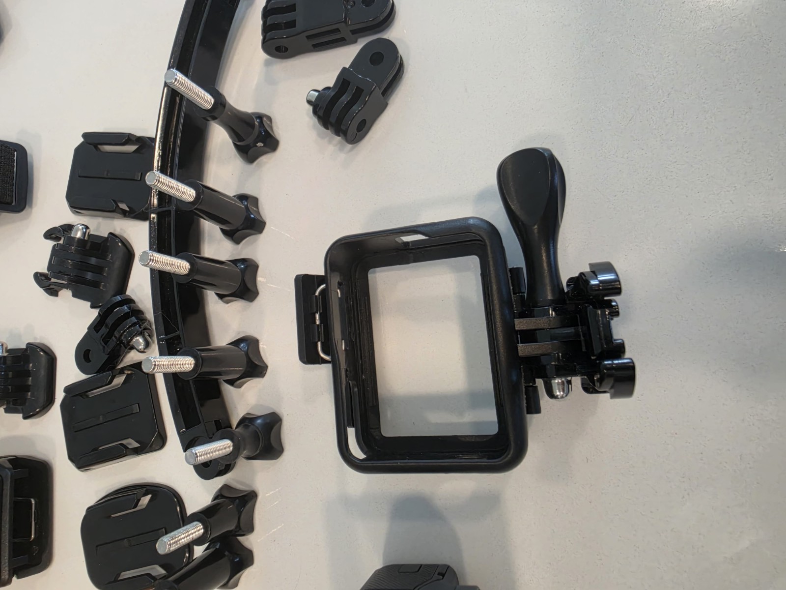 GoPro HERO6 Black Accessory Bundle w/ Case, Waterproof Housing, Mounts, microSD.
