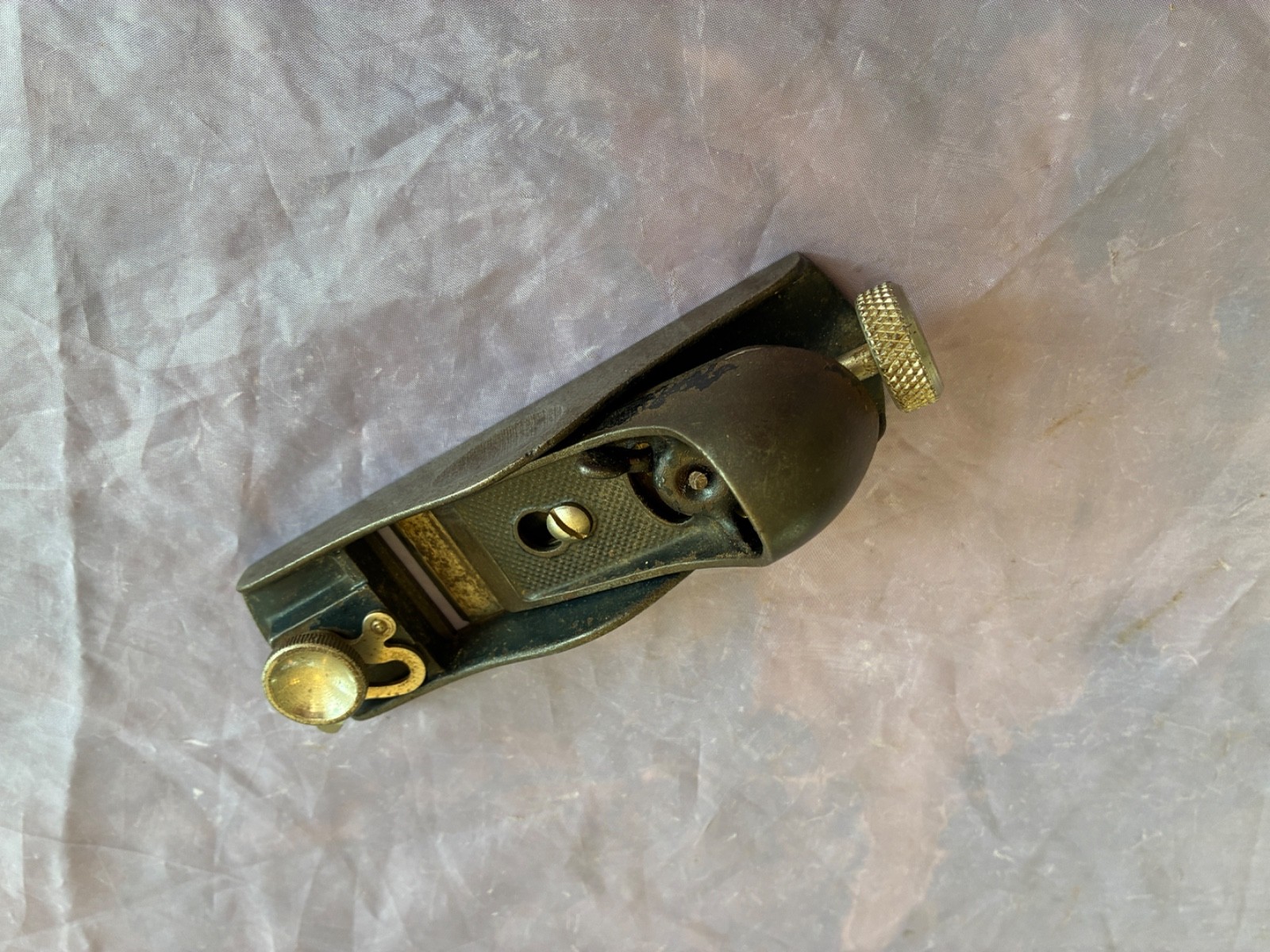 VINTAGE STANLEY NO 60 1/2 LOW ANGLE BLOCK PLANE W ADJUSTABLE THROAT