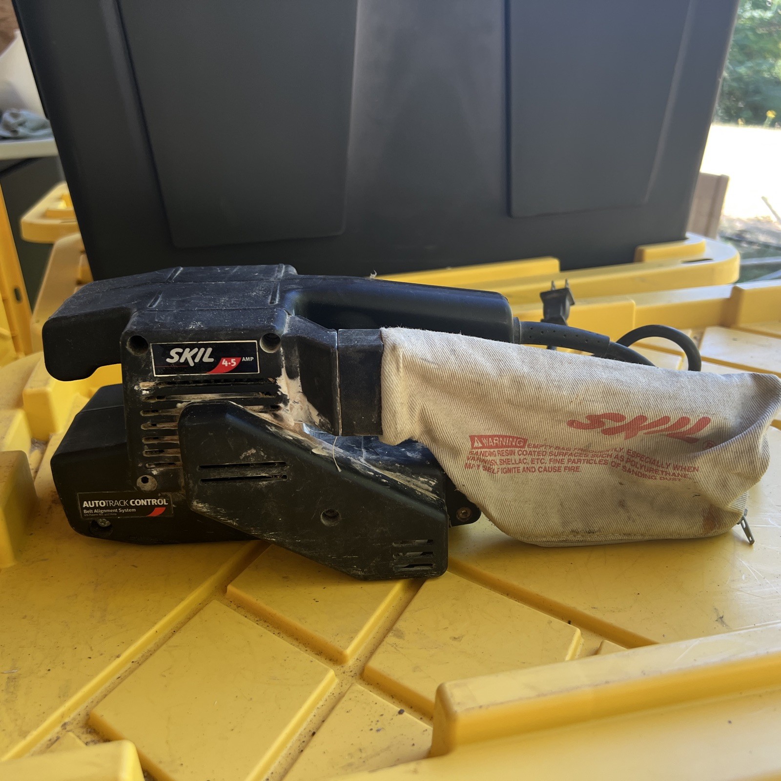 Skil Belt Sander 7313 3” x 18” Sander  Used Works Well
